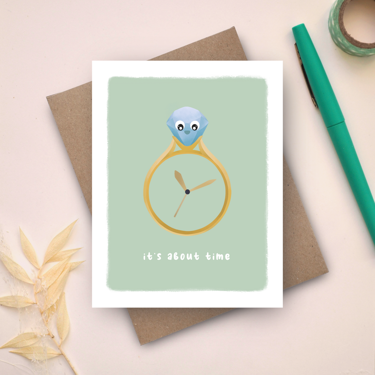 It's About Time Card