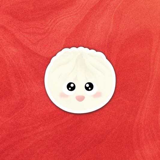 Dumpling Die Cut Sticker