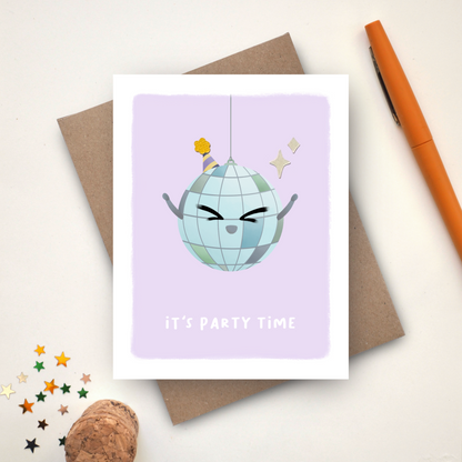 It's Party Time Card