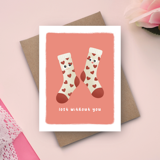 Lost Without You Card