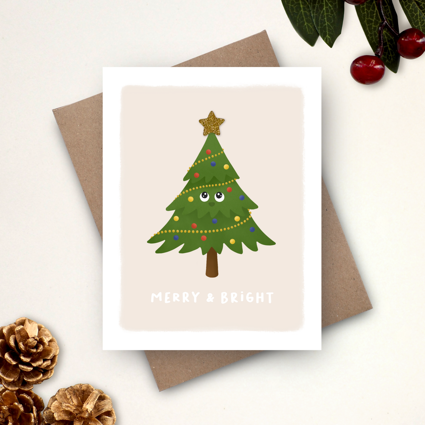 Merry & Bright Card