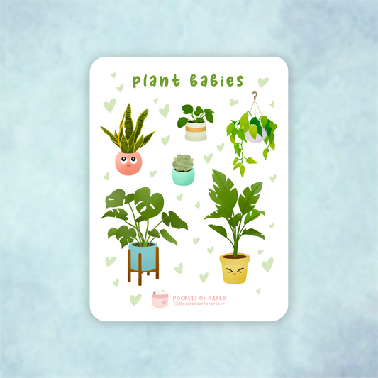 Plant Babies Sticker Sheet