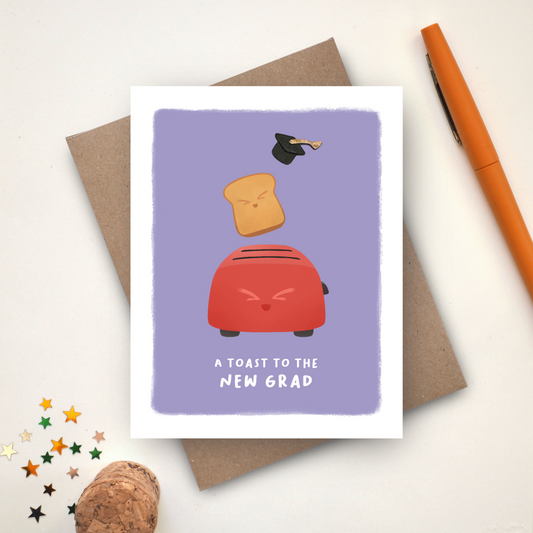 A Toast to the New Grad Card